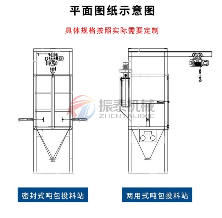 小蘇打噸袋拆包機(jī)型號(hào)款式